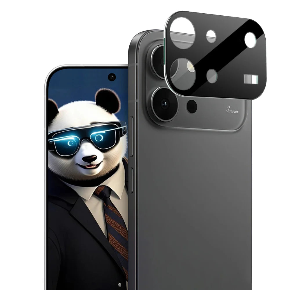 IMAK for vivo S60 Vitality Tempered Glass Full Cover Lens Film + Acrylic Cap - Black - 1