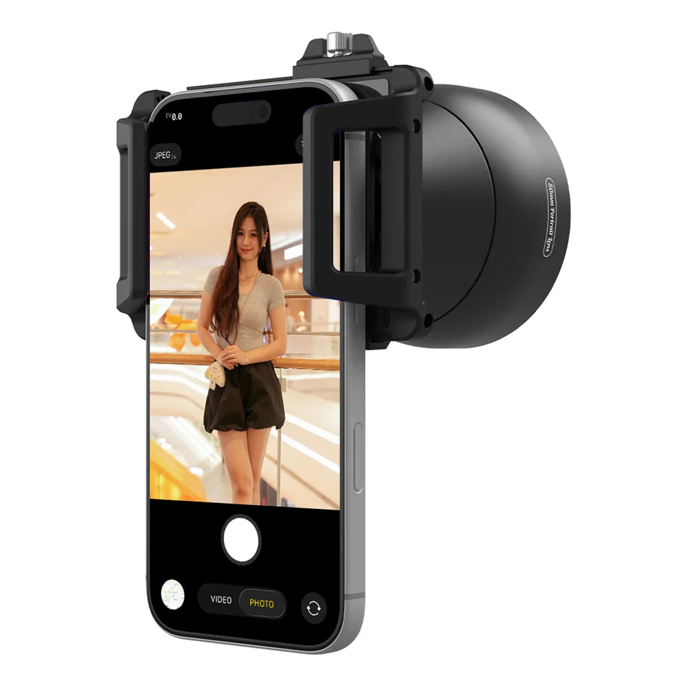APEXEL APL-PL2X 50mm F1.05 2X Telephoto Portrait Lens with Universal Clip for Mobile Phone - 2