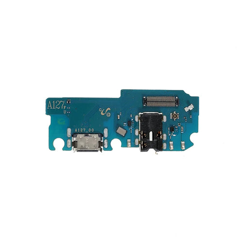 Dock Connector Charging Port Flex Cable Replacement (without Logo) for Samsung Galaxy A12 (India) 2021 / A12 Nacho 2021 A127F - 1
