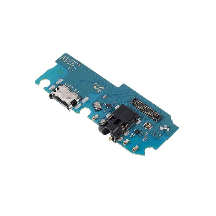 Dock Connector Charging Port Flex Cable Replacement (without Logo) for Samsung Galaxy A12 (India) 2021 / A12 Nacho 2021 A127F - 4