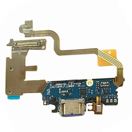 OEM Charging Port Flex Cable Spare Part (without Logo) for LG G7 ThinQ G710 (NA/US Version) - 1