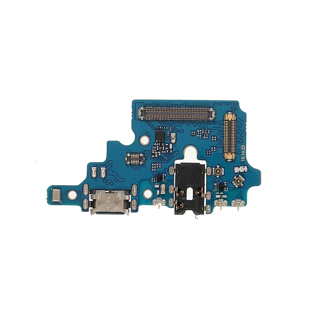 Dock Connector Charging Port Flex Cable Replacement (without Logo) for Samsung Galaxy Note10 Lite 4G N770F - 1