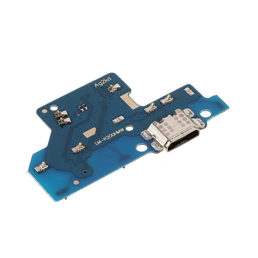 Dock Connector Charging Port Flex Cable Replacement (Support Fast Charging) (without Logo) for LG K22 - 4