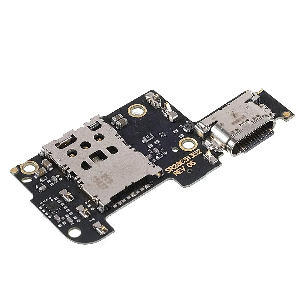 For Motorola Edge Plus 2020 XT2061-3 Dock Connector Charging Port Flex Cable Replacement (without Logo) - 3