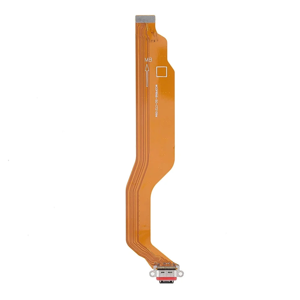 For Oppo Reno6 5G Dock Connector Charging Port Flex Cable Replacement (without Logo) - 1