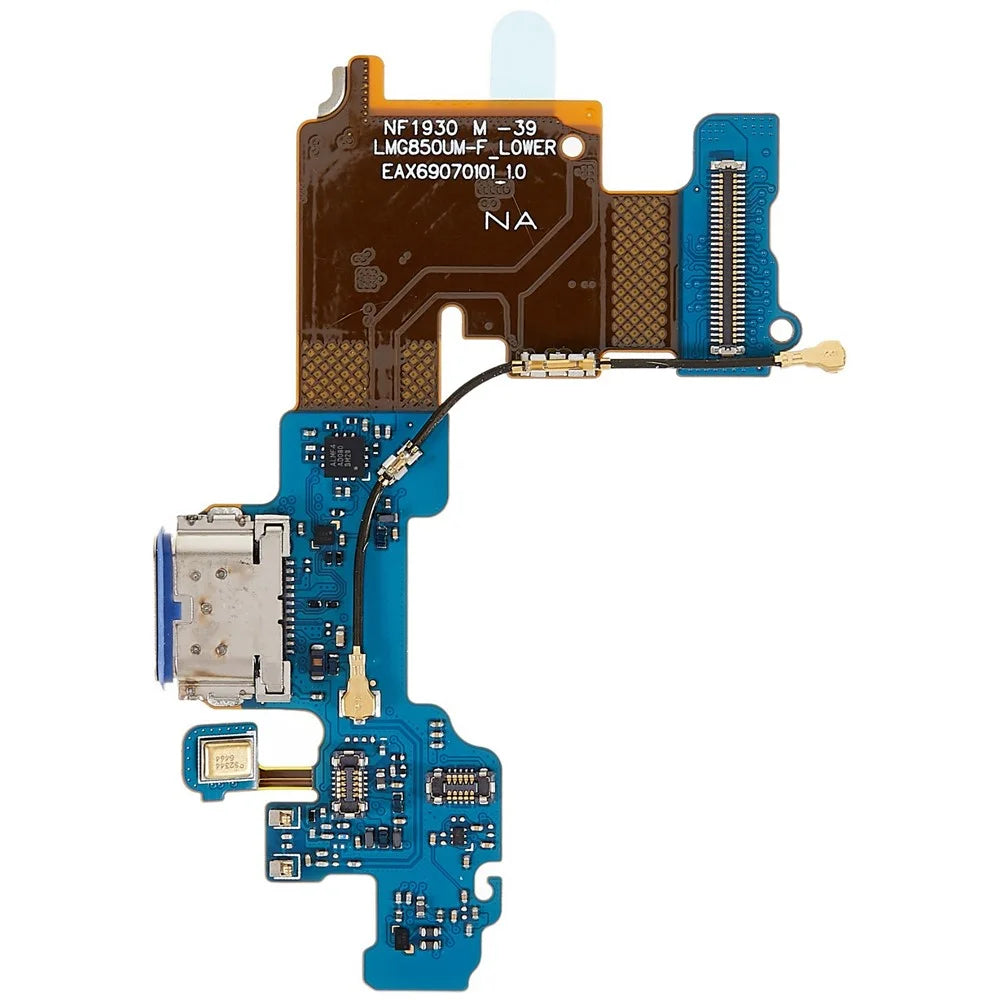For LG G8X ThinQ OEM Dock Connector Charging Port Flex Cable Replacement (NA Version) (without Logo) - 1