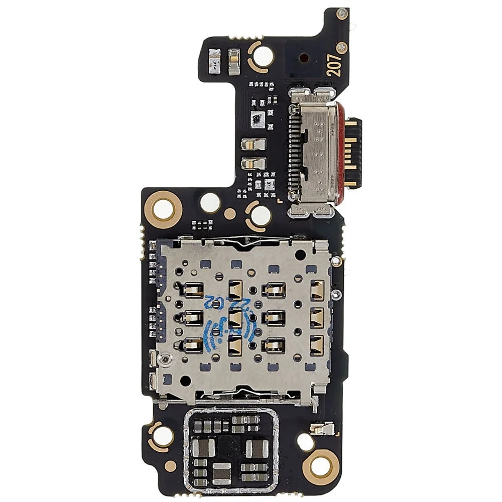 For Xiaomi Redmi Note 11 Pro 5G (China) (MediaTek) 21091116C/Redmi Note 11 Pro+ 5G/Mi 11i/11i HyperCharge 5G 21091116UI Charging Port Flex Cable (without Logo) - 1