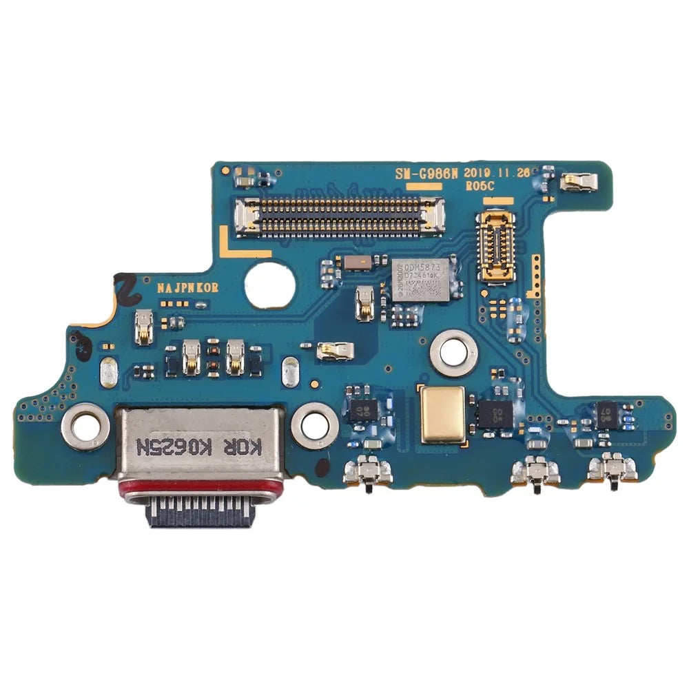 For Samsung Galaxy S20 Plus 5G G986N OEM Charging Port Flex Cable Replacement Part (without Logo) - 1