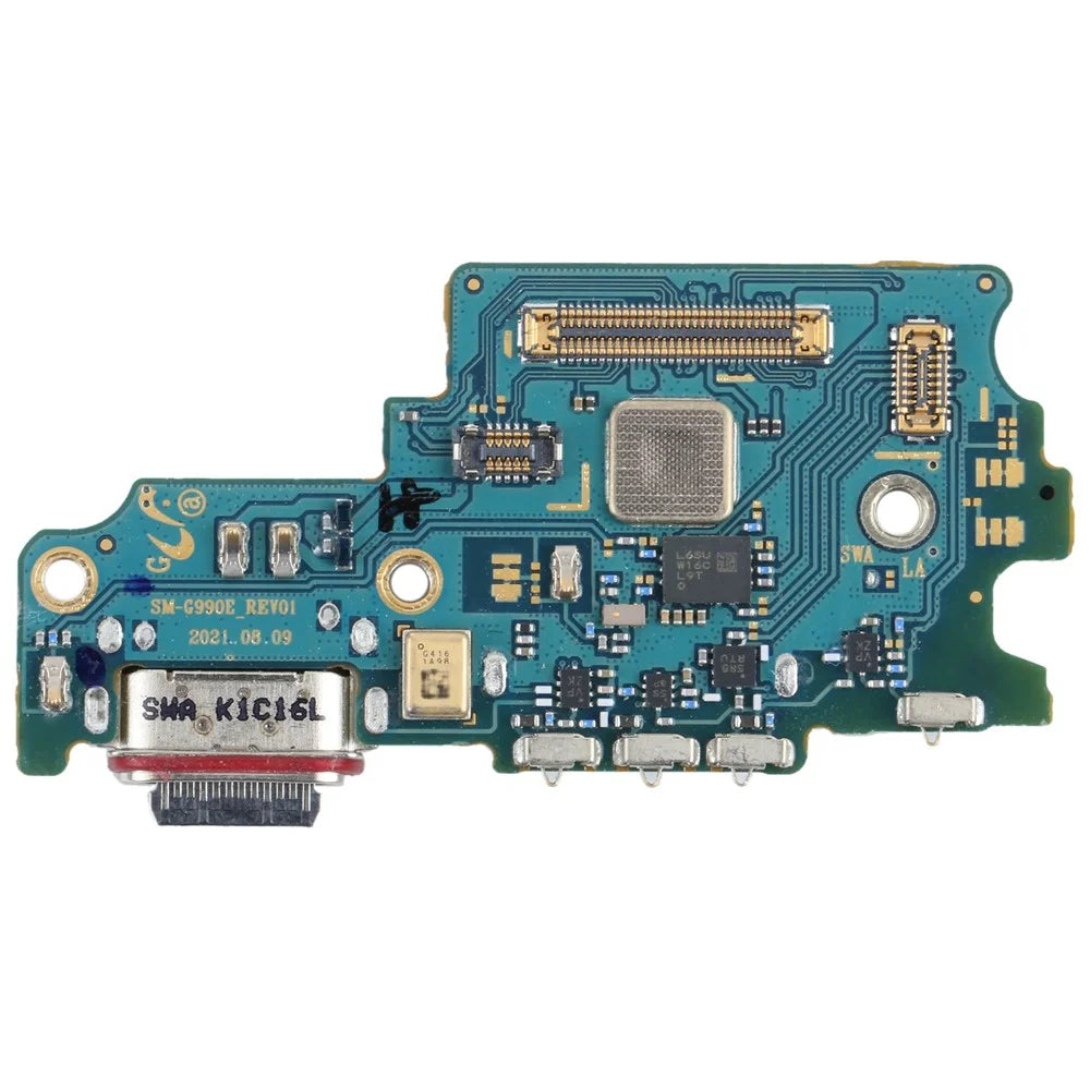 For Samsung Galaxy S21 FE 5G G990E OEM Charging Port Flex Cable Replacement Part (without Logo) - 1