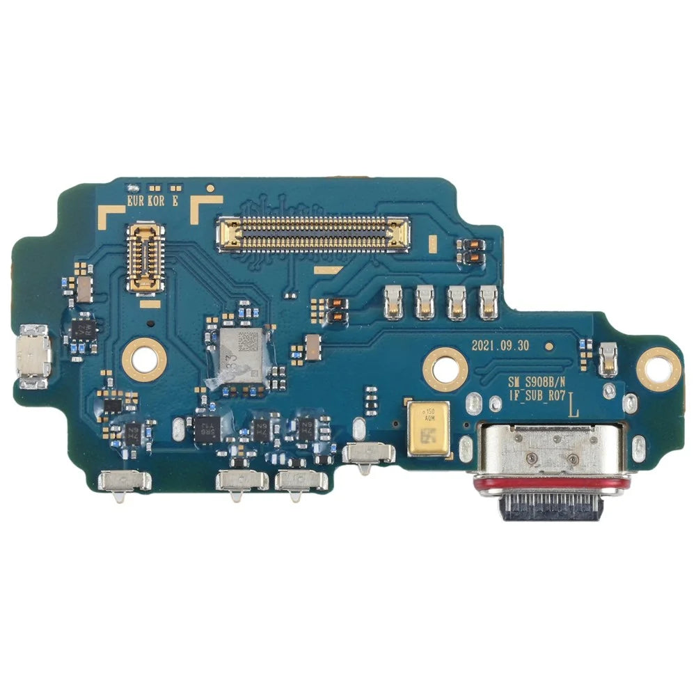 For Samsung Galaxy S22 Ultra 5G S908B OEM Charging Port Flex Cable Replacement Part (without Logo) - 1