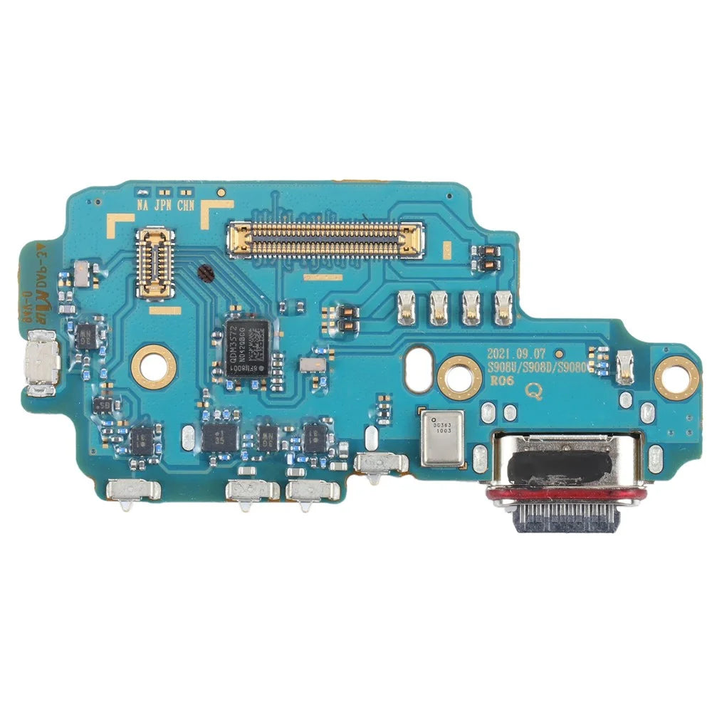 For Samsung Galaxy S22 Ultra 5G S908U OEM Charging Port Flex Cable Replacement Part (without Logo) - 1