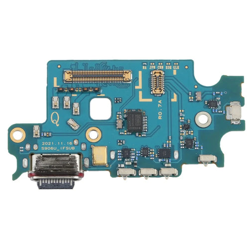 For Samsung Galaxy S22+ 5G S906U OEM Charging Port Flex Cable Replacement Part (Without Logo) - 1