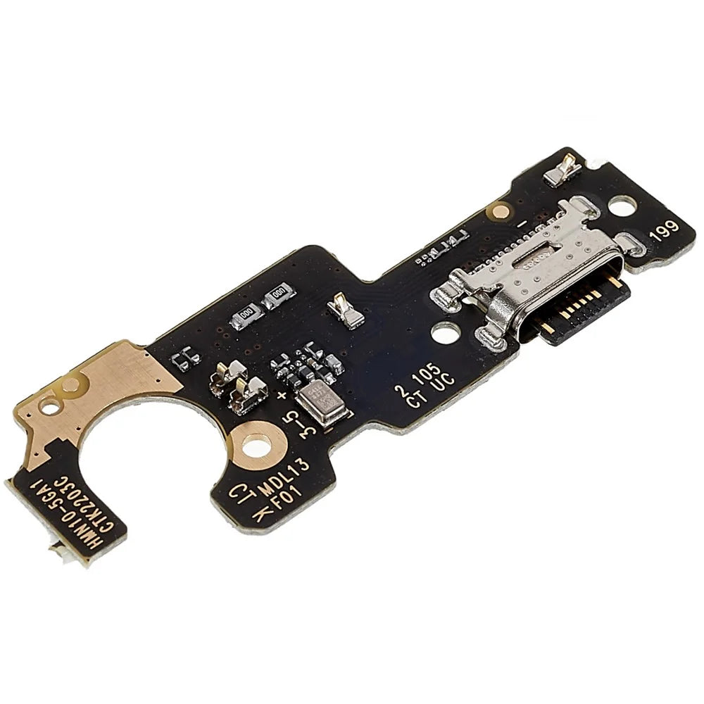 For Xiaomi Redmi Note 10 5G/Redmi Note 10T 5G/Poco M3 Pro 5G Assembly Charging Port Flex Cable Replacement Part (Support Fast Charging) (without Logo) - 4