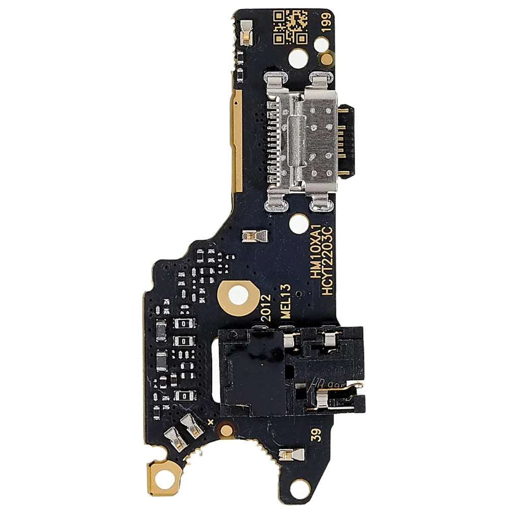 For Xiaomi Redmi Note 9 (MTK Helio G85)/Redmi 10X 4G Assembly Charging Port Flex Cable Replacement Part (Support Fast Charging) (without Logo) - 2