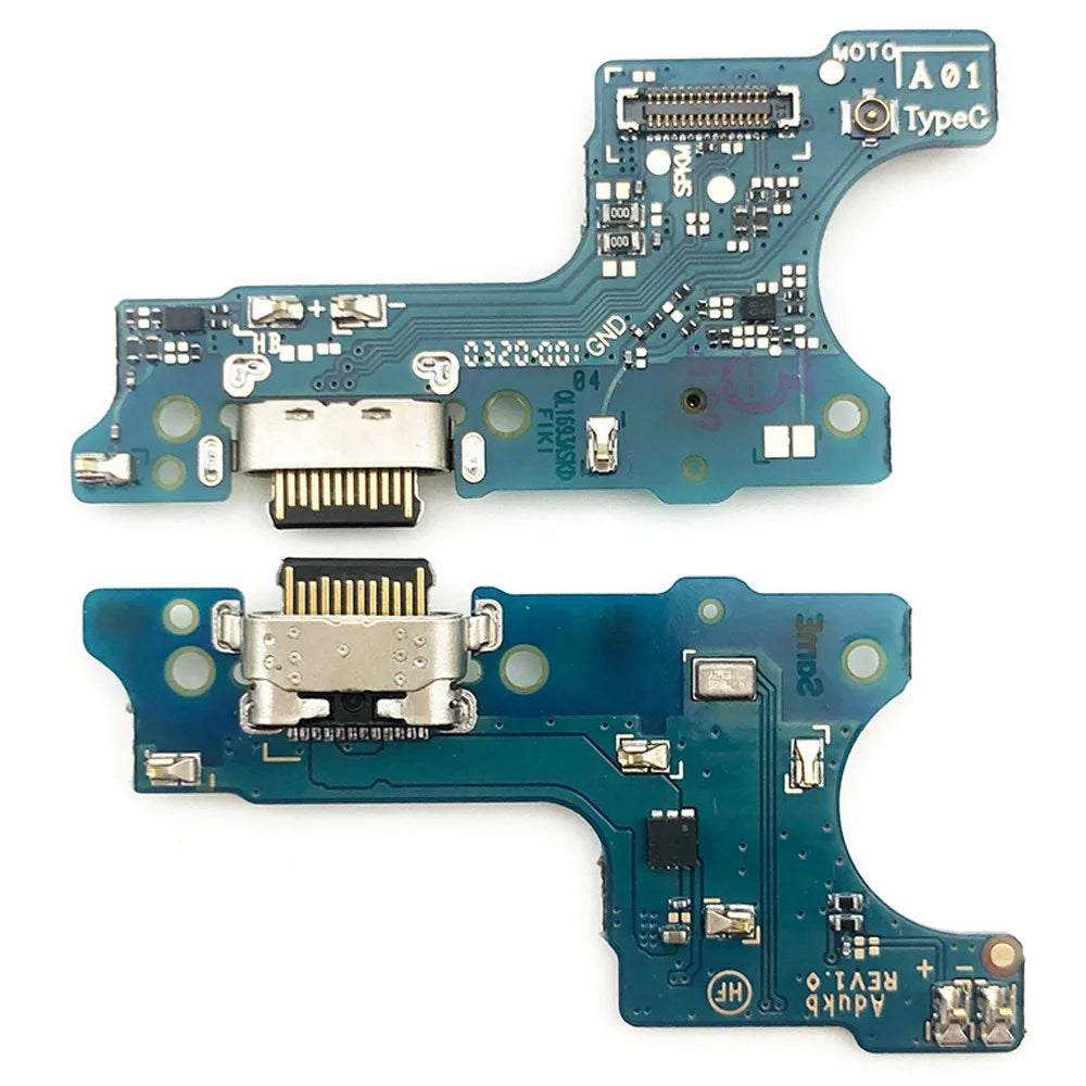 For Samsung Galaxy A01 Core A013F OEM Charging Port Flex Cable Replacement Part (without Logo) - 1