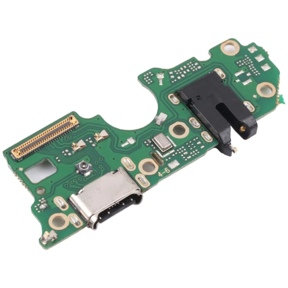For Realme 9i 4G RMX3491 Charging Port Flex Cable Replacement Part (without Logo) - 1