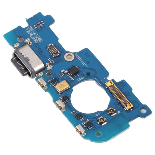 For Samsung Galaxy A33 5G A336 Charging Port Flex Cable Replacement Part (without Logo) - 1