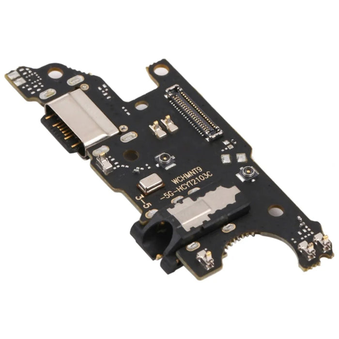 For Xiaomi Redmi Note 9 5G / Redmi Note 9T 5G M2007J22G / M2007J22C Assembly Charging Port Flex Cable Replacement Part (Support Fast Charging) (without Logo) - 1
