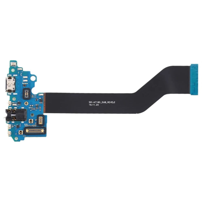 For Samsung Galaxy A71 5G SM-A716U (USA) OEM Dock Connector Charging Port Flex Cable Replacement Part (without Logo) - 1