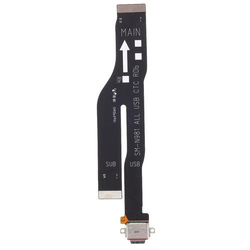 For Samsung Galaxy Note20 4G N980 / Note20 5G N981 Charging Port Flex Cable Replacement Part (without Logo) - 1