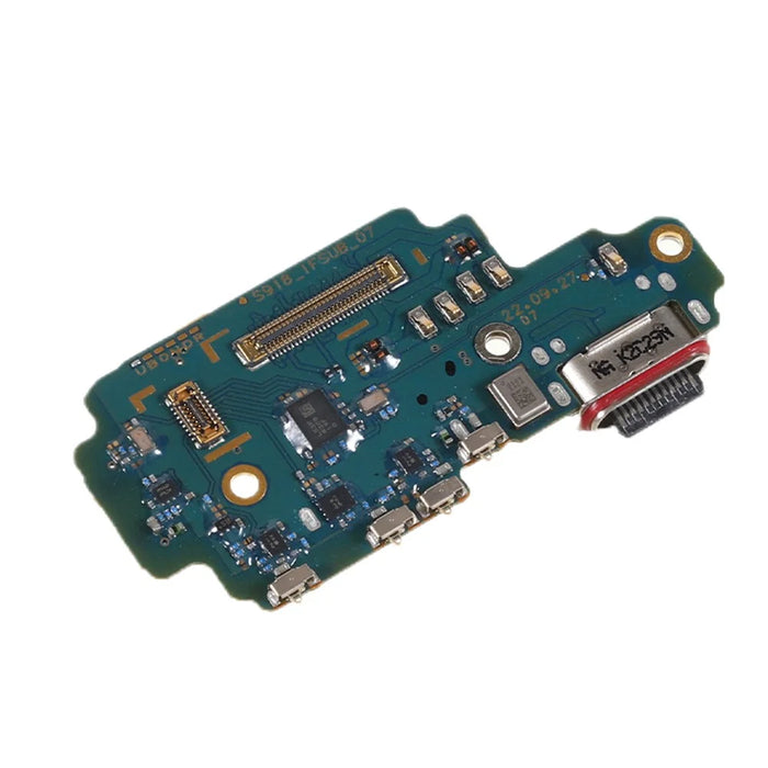 For Samsung Galaxy S23 Ultra (US Version) S918U OEM Dock Connector Charging Port Flex Cable Replacement (without Logo) - 2