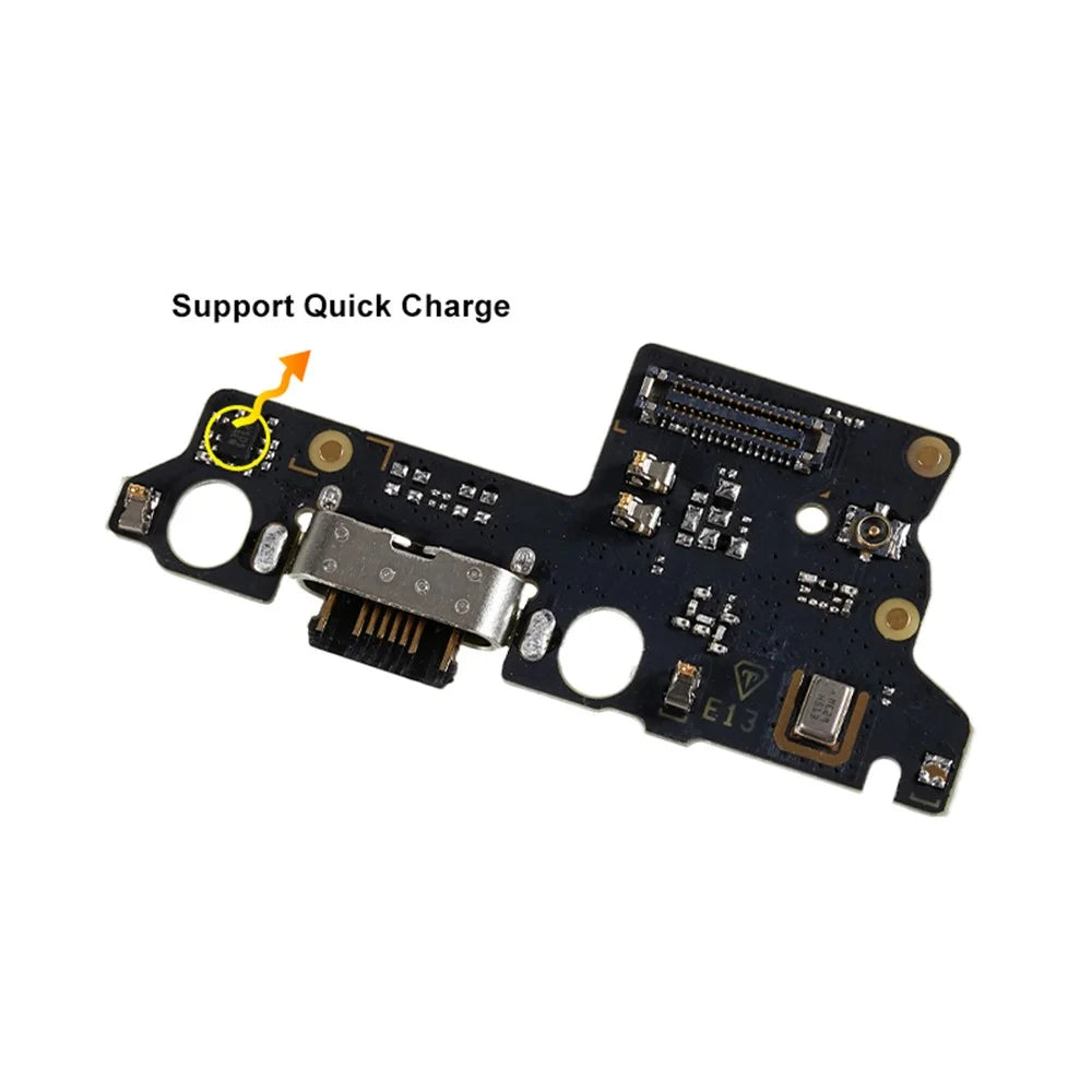 For Motorola Moto E13 4G Charging Port Flex Cable Phone Replacement Part Support Fast Charge (without Logo) - 3