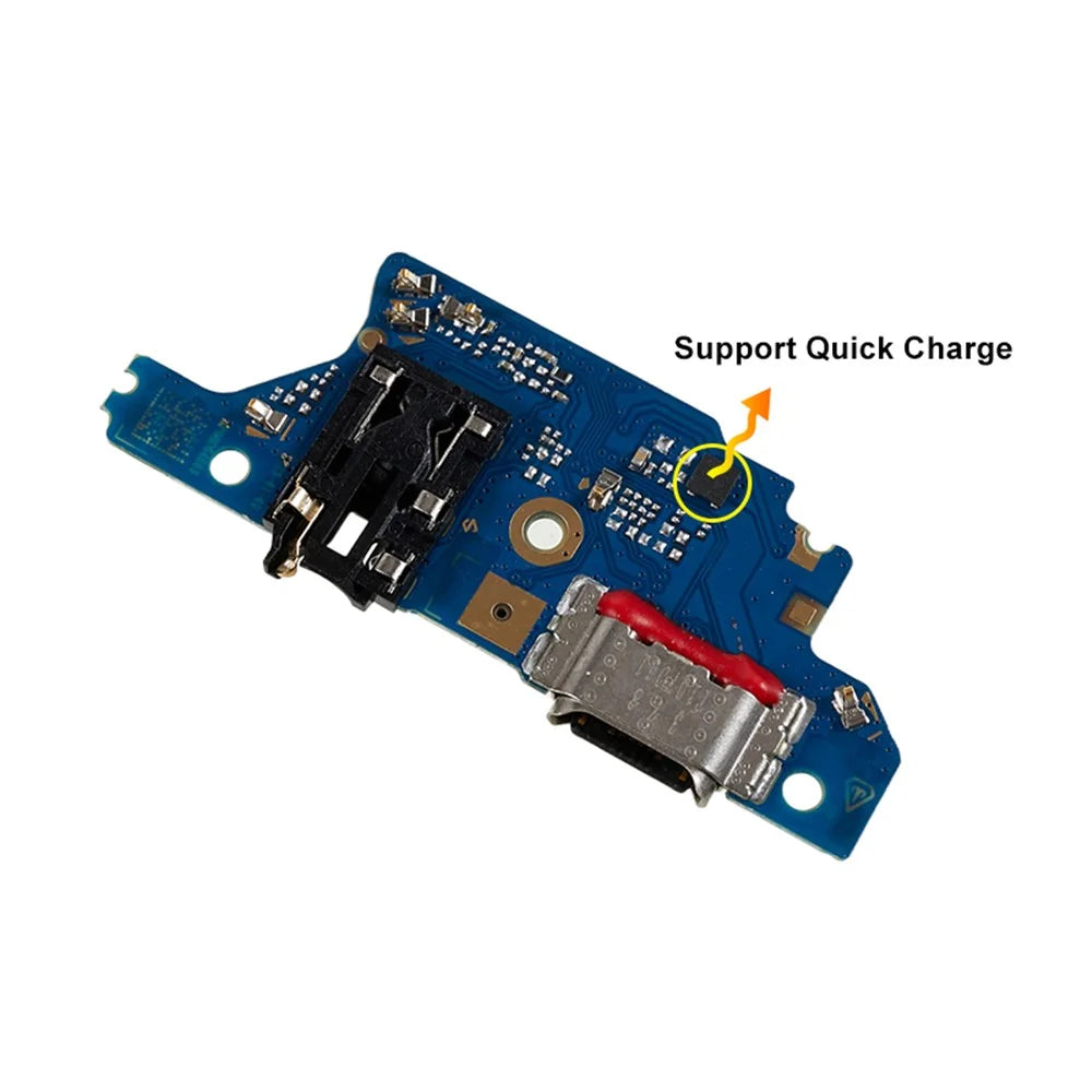 For Motorola Moto G53 5G XT2335 Charging Port Flex Cable Phone Replacement Part Support Fast Charge (without Logo) - 5