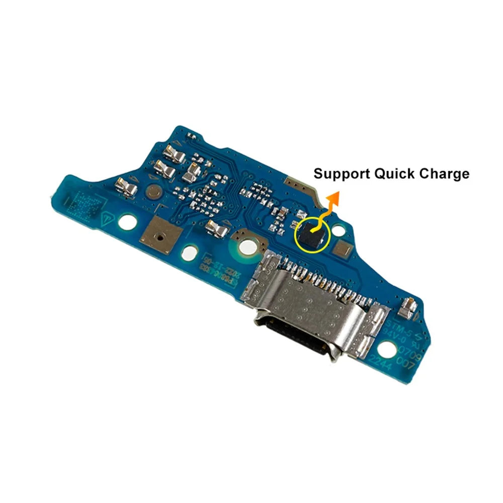 For Motorola Moto G23 4G Charging Port Flex Cable Phone Replacement Part Support Fast Charge (without Logo) - 4