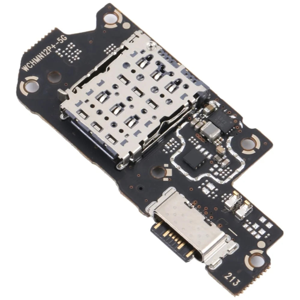 For Xiaomi Redmi Note 12 Pro+ 5G Dock Connector Charging Port Flex Cable Replacement (without Logo) - 1