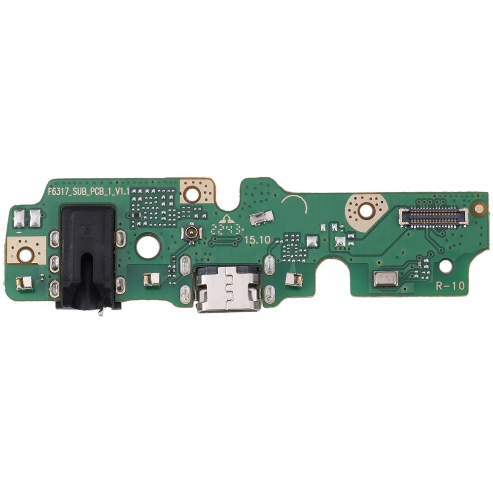 For Tecno Spark 7T 4G KF6p Dock Connector Charging Port Flex Cable Replacement Part (without Logo) - 3