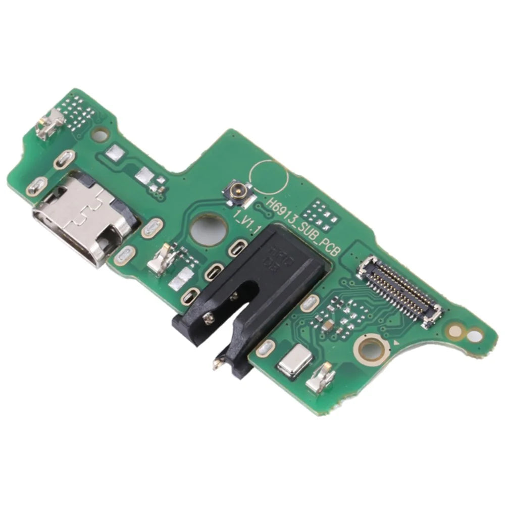 For Tecno Spark 8T (2021) KG6p Dock Connector Charging Port Flex Cable Replacement Part (without Logo) - 1