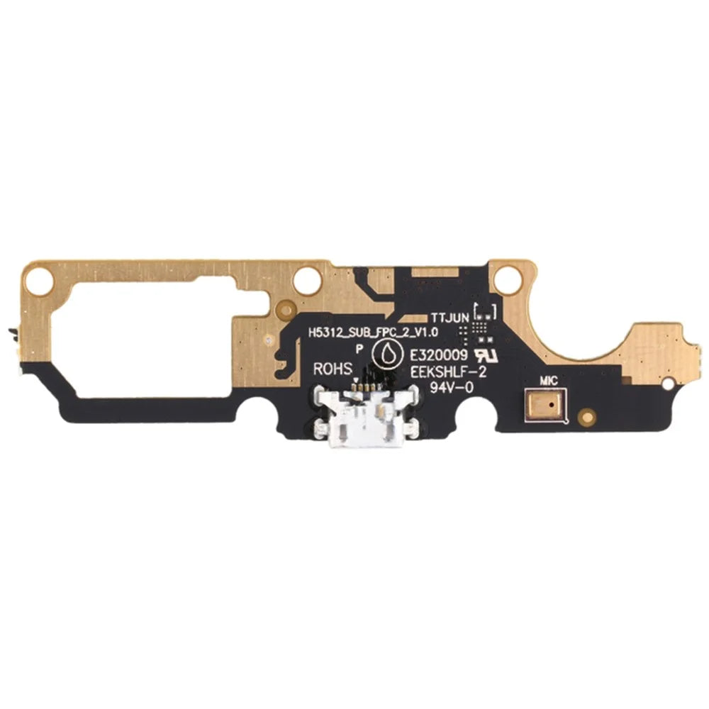 For Infinix Note 4 X572 Dock Connector Charging Port Flex Cable Replacement Part (without Logo) - 2