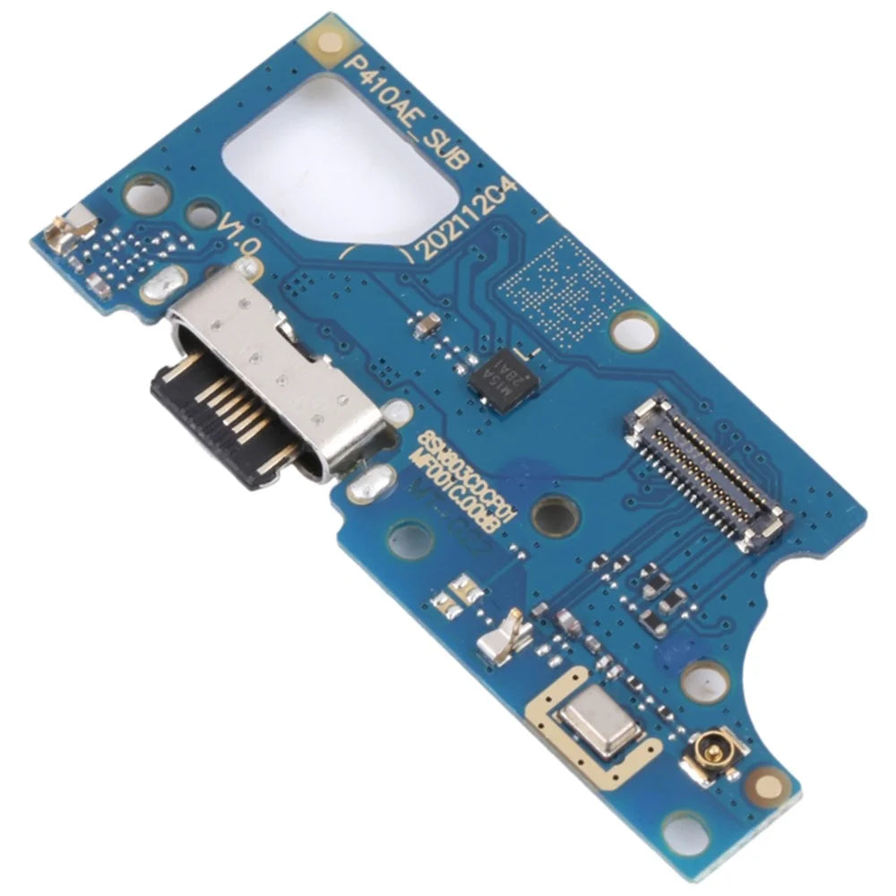 For Motorola Moto G22 Dock Connector Charging Port Flex Cable Replacement Part (without Logo) - 1