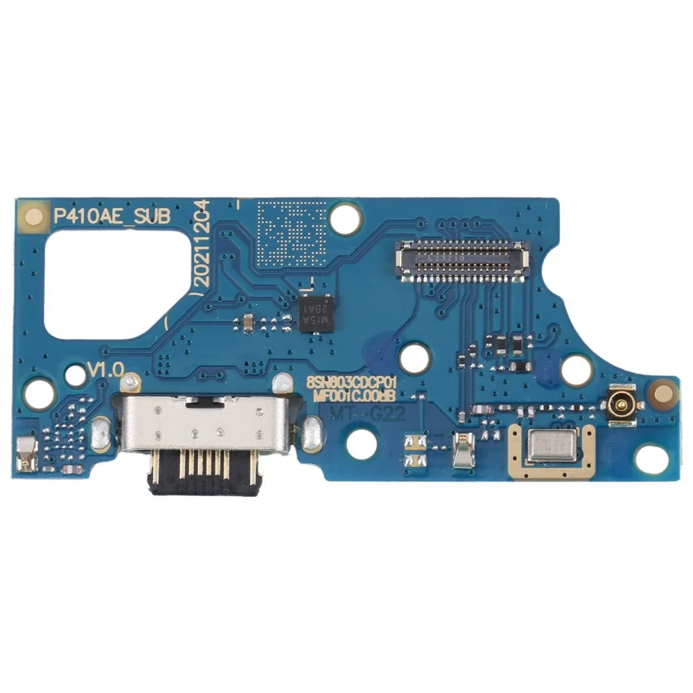 For Motorola Moto G22 Dock Connector Charging Port Flex Cable Replacement Part (without Logo) - 3