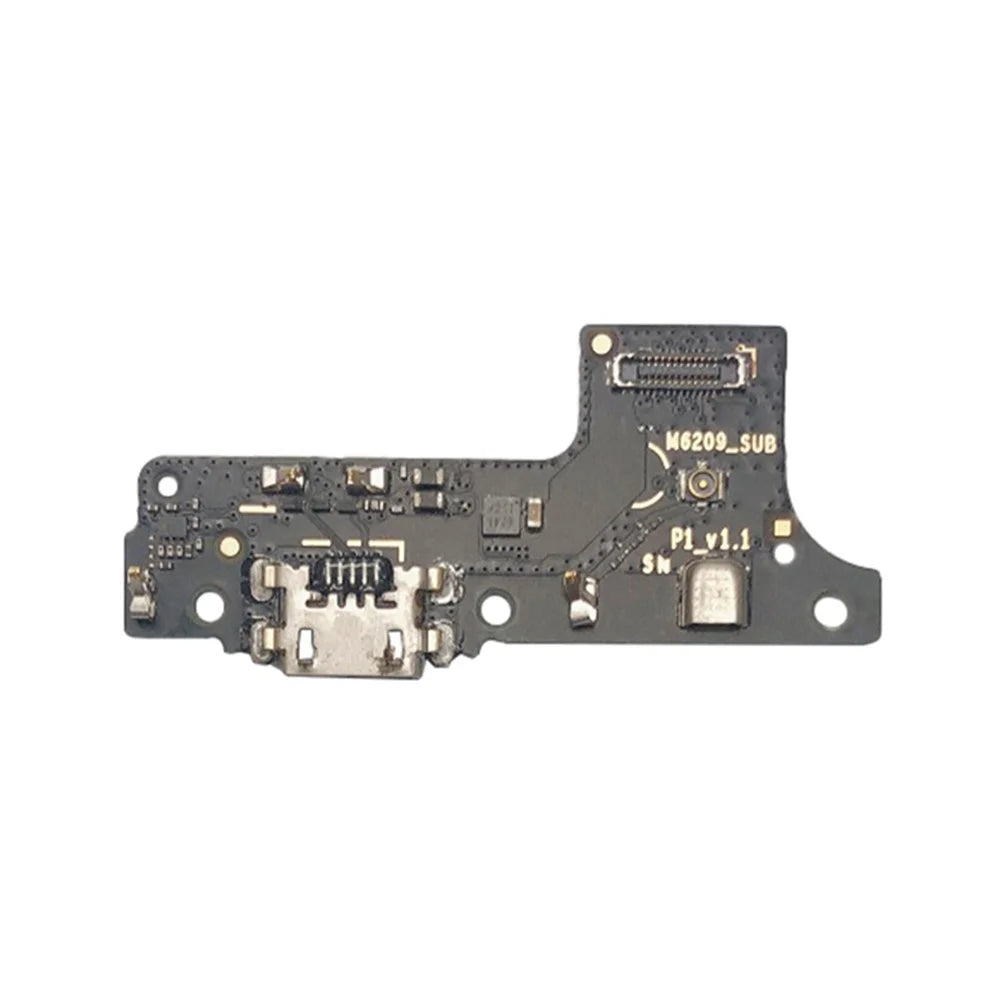 For Alcatel 1S (2021) 6025 Dock Connector Charging Port Flex Cable Replacement Part (without Logo) - 2