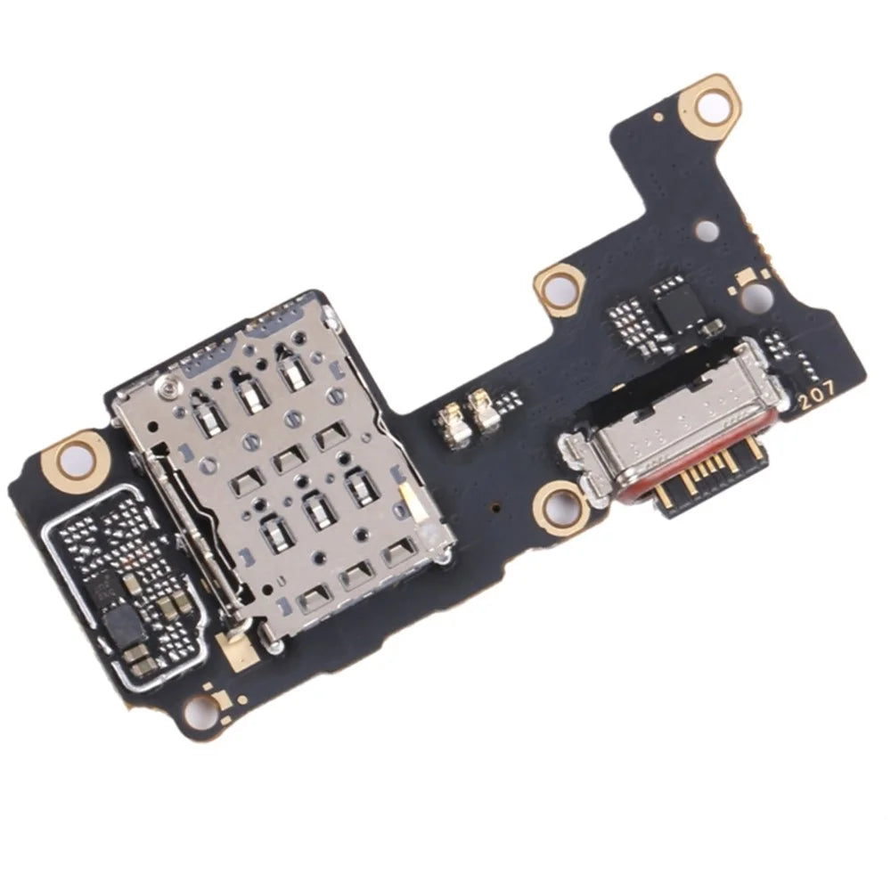For Xiaomi Redmi K60 5G Dock Connector Charging Port Flex Cable Replacement Part (without Logo) - 1