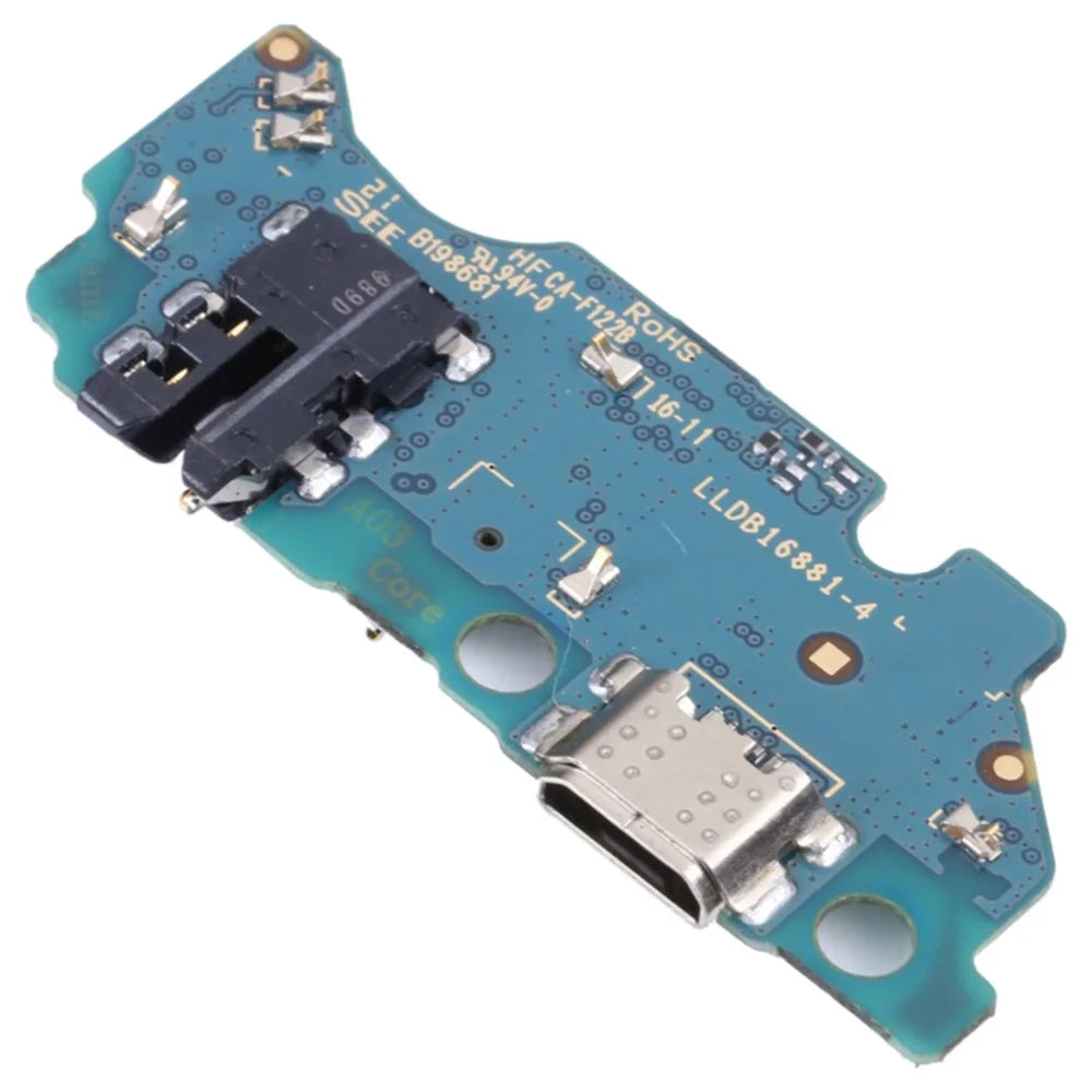 For Samsung Galaxy A03 Core A032 Dock Connector Charging Port Flex Cable Replacement Part (without Logo) - 2