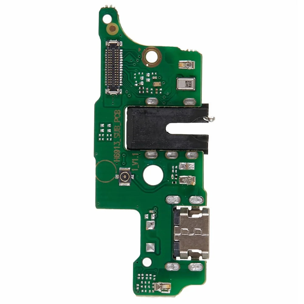 For Infinix Hot 11 X662 Dock Connector Charging Port Flex Cable Replacement Part (without Logo) - 1