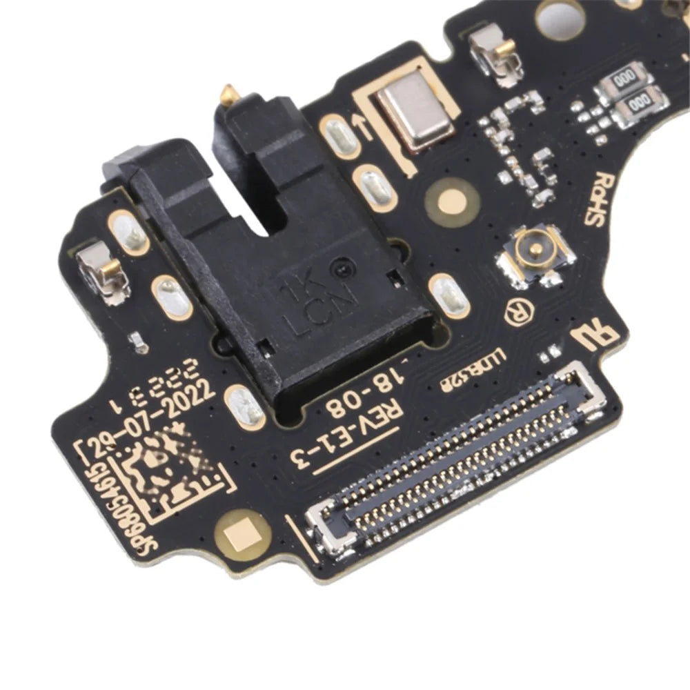 For Motorola Moto G32 4G Dock Connector Charging Port Flex Cable Replacement Part (without Logo) - 4