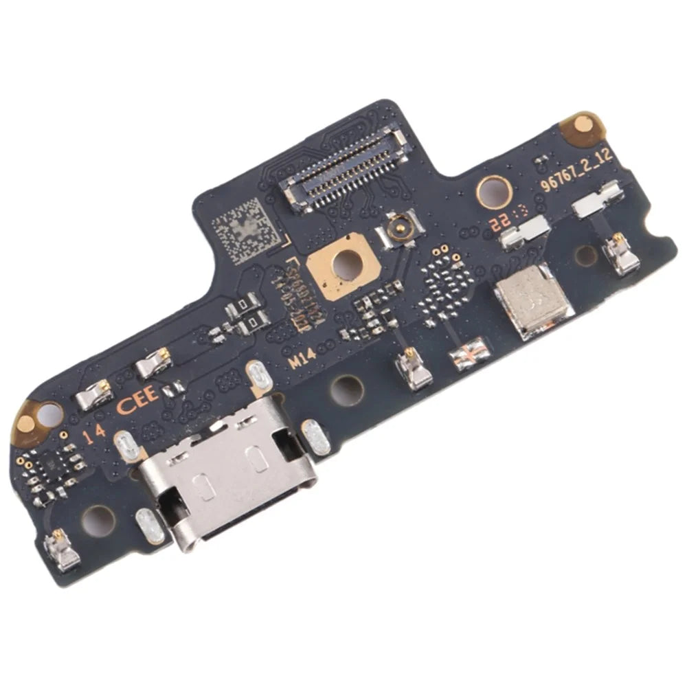 For Motorola G Pure XT2163 Dock Connector Charging Port Flex Cable Replacement Part (without Logo) - 1