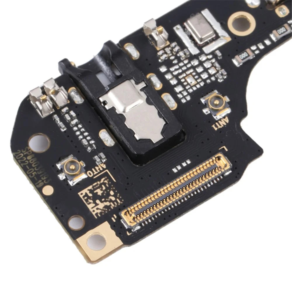 For Motorola Moto G62 5G Dock Connector Charging Port Flex Cable Replacement Part (without Logo) - 4