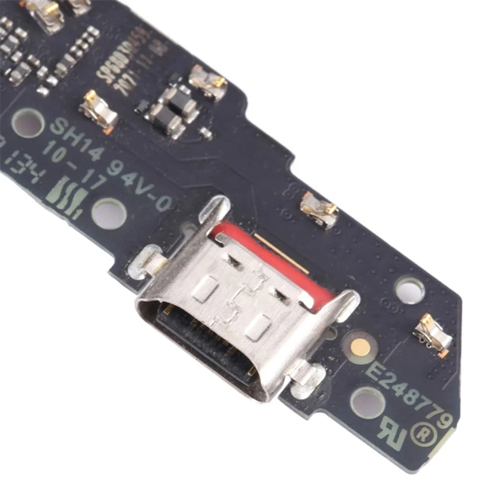 For Motorola Moto E22i 4G / E22 4G Dock Connector Charging Port Flex Cable Replacement Part (without Logo) - 4