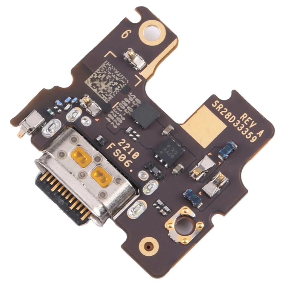 For Motorola Moto S30 Pro 5G XT2243-2 Dock Connector Charging Port Flex Cable Replacement Part (without Logo) - 1