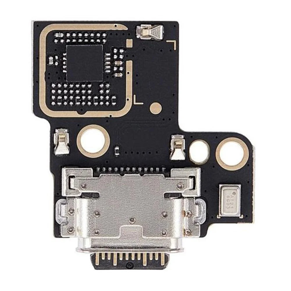 For Motorola Moto G200 5G Dock Connector Charging Port Flex Cable Replacement Part (without Logo) - 1
