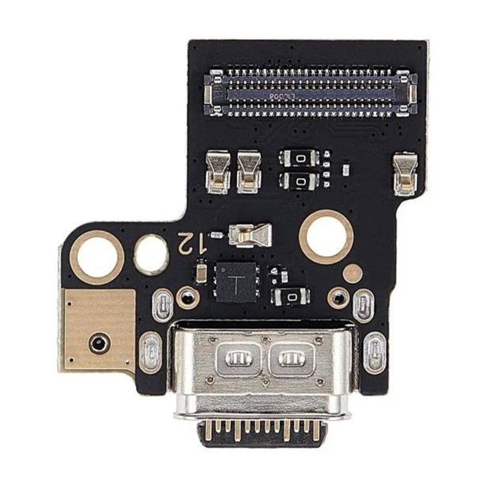 For Motorola Moto G200 5G Dock Connector Charging Port Flex Cable Replacement Part (without Logo) - 2
