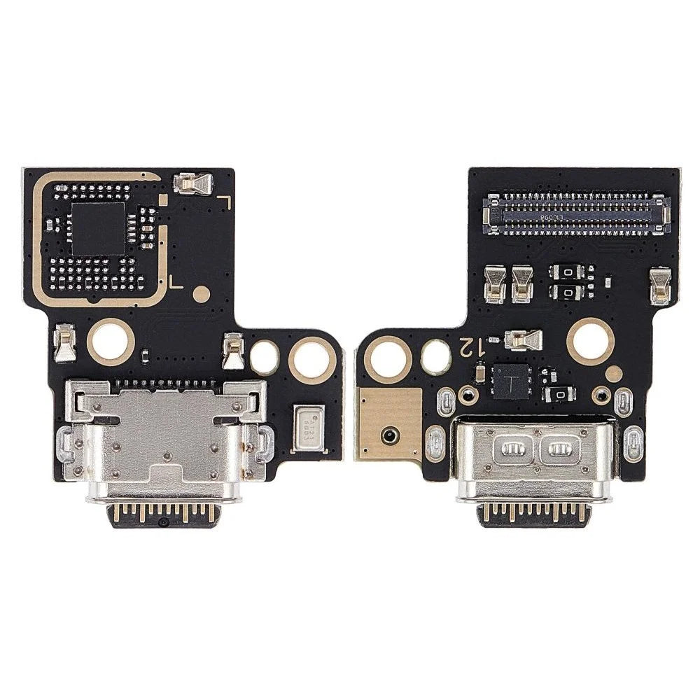 For Motorola Moto G200 5G Dock Connector Charging Port Flex Cable Replacement Part (without Logo) - 3