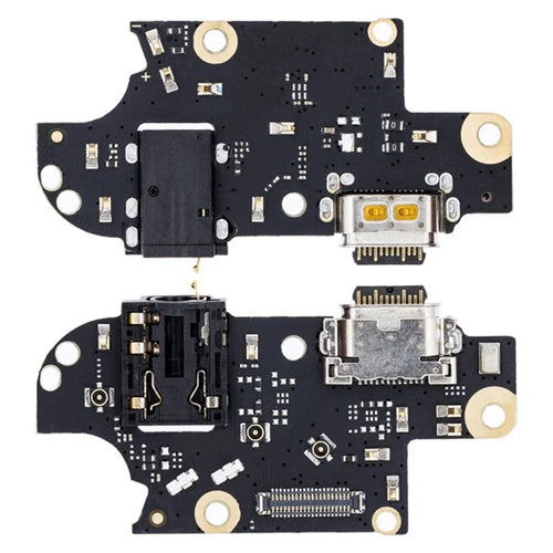 For Motorola One 5G Dock Connector Charging Port Flex Cable Replacement Part (without Logo) - 1