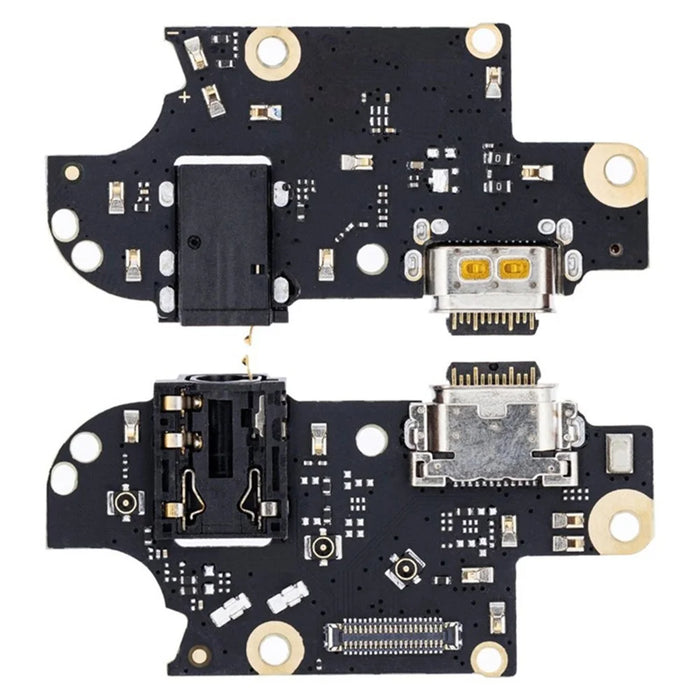 For Motorola One 5G Dock Connector Charging Port Flex Cable Replacement Part (without Logo) - 1
