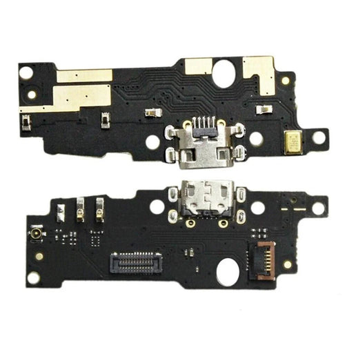 For Motorola Moto E5 Play Go Dock Connector Charging Port Flex Cable Replacement Part (without Logo) - 1