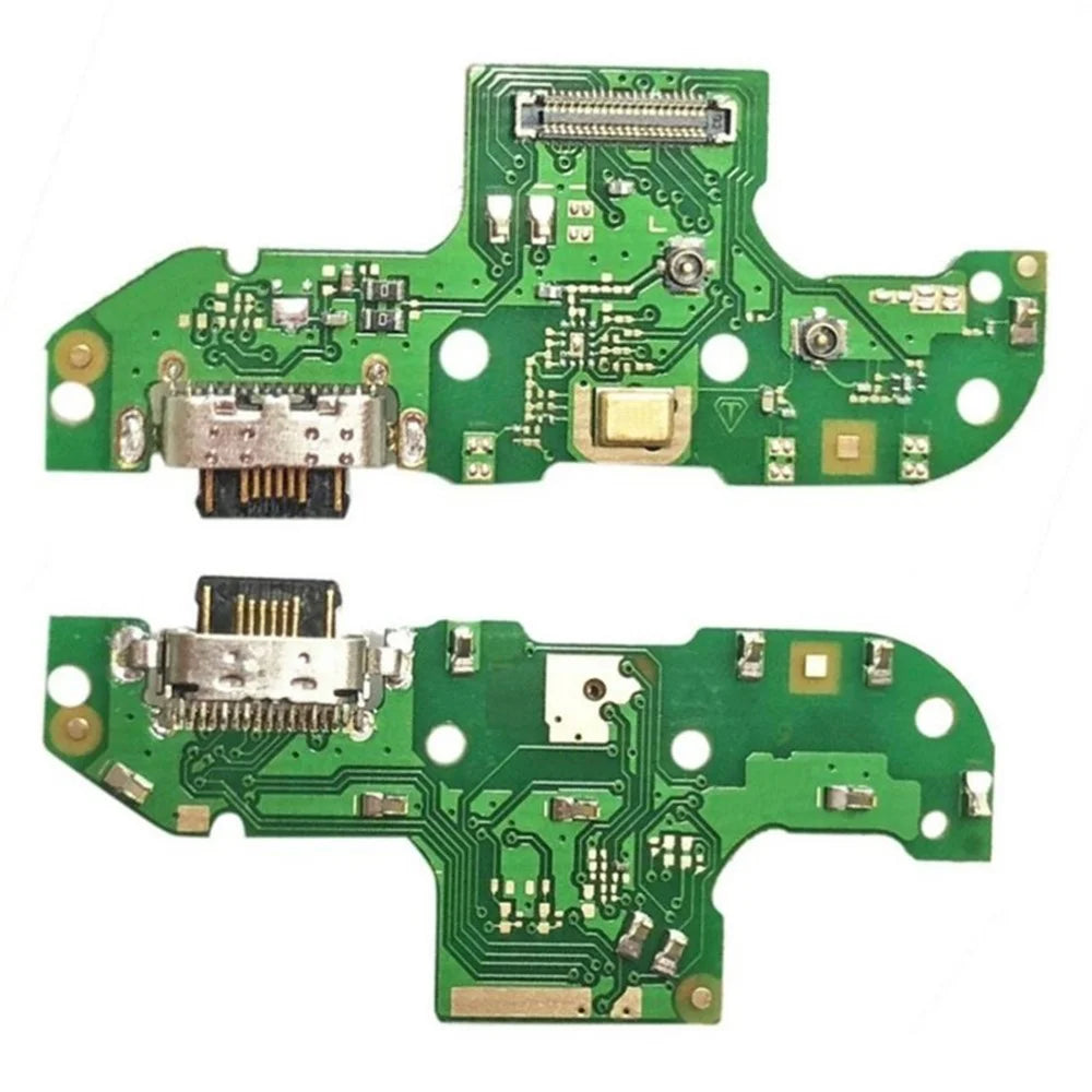 For Motorola One Macro Dock Connector Charging Port Flex Cable Replacement Part (without Logo) - 1